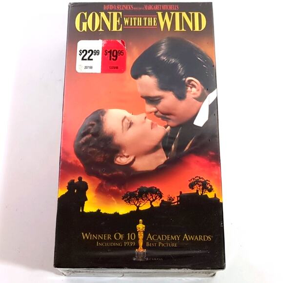 Gone With The Wind VHS Digitally Remastered 1998 Factory Sealed MGM - Picture 1 of 2